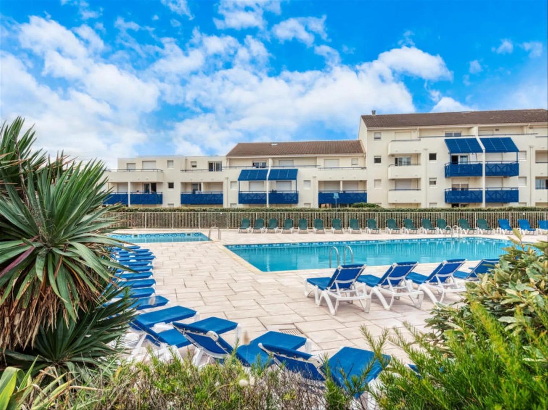 Charmant Appartement En Front De Mer Avec Piscine Lacanau Buitenkant foto